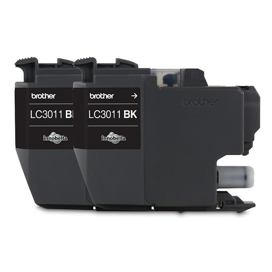 Cartouche d'encre noire Brother LC30112PKS, lot de 2