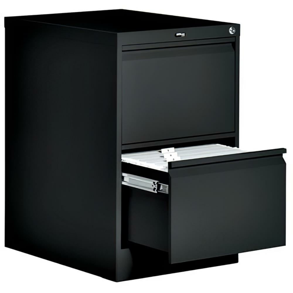 Classeur vertical 2 tiroirs Office To Go de Global noir