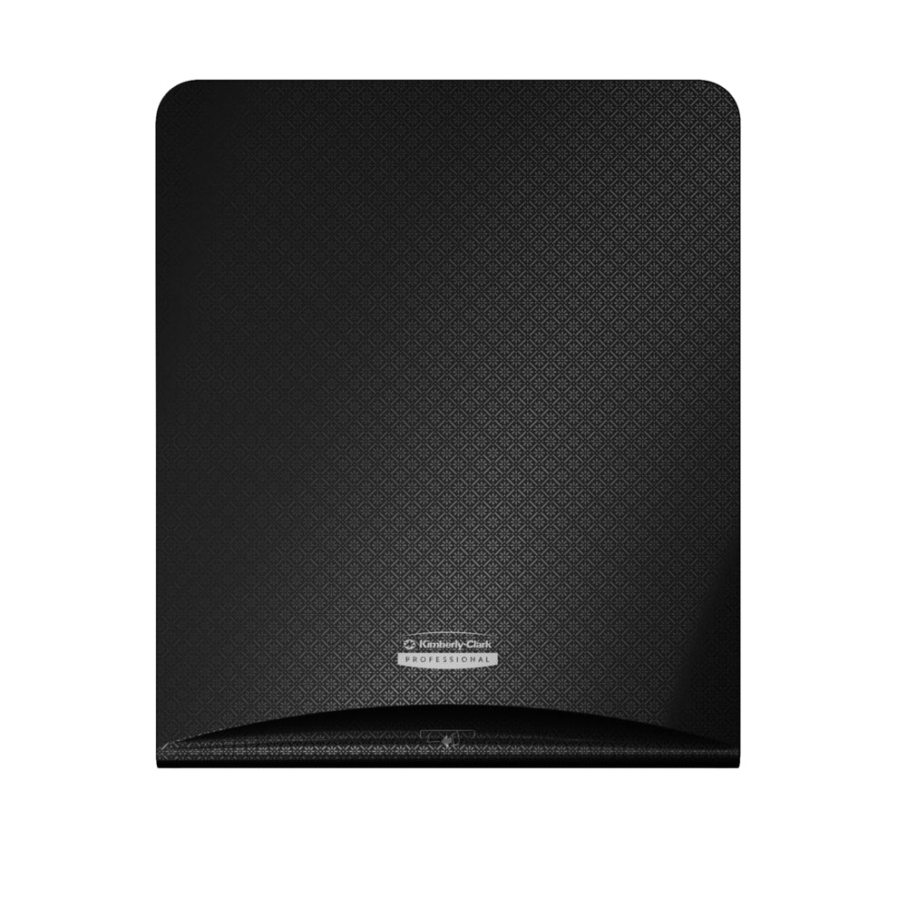 Face avant ICON de Kimberly-Clark Professional - pour distributeurs automatiques d'essuie-mains en rouleau - Motif mosaïque noire