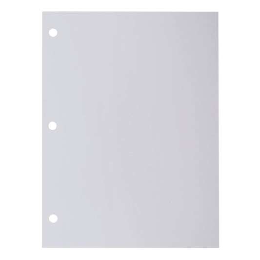 North American Paper Inc. Figuring Pads - 8.5" x 11" - Plain - 10 Pack