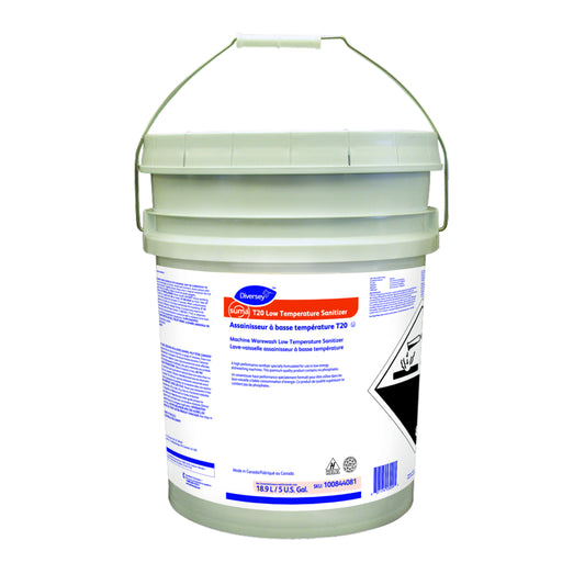 Désinfectant basse température Diversey Suma T20 - 18,9 L