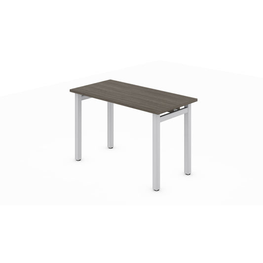 Offices to Go Newland Table Desk - 48" x 24" - Grey
