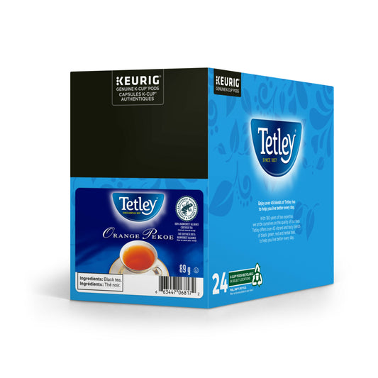 Tetley Tea Keurig K-Cups - Orange Pekoe - 24 Pack