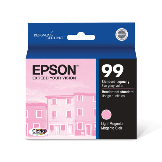 Cartouche d'encre Epson T099 - Capacité standard - Magenta clair