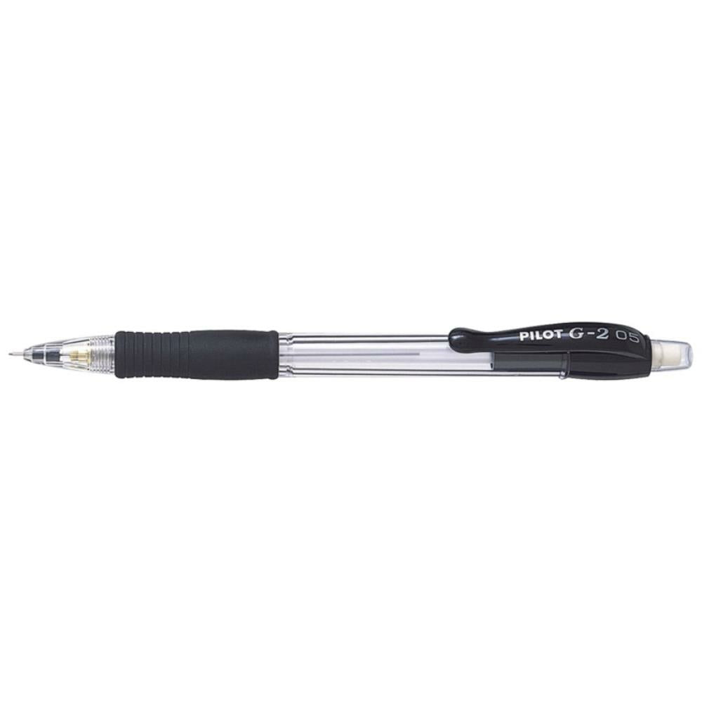 Porte-mines Pilot G2. 0,5 mm. Noir. Boîte de 12.