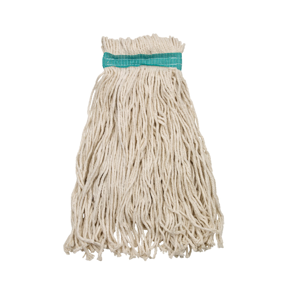 Tête de balai humide en coton Vileda C-Pro Cut End, bande étroite, 16 oz.