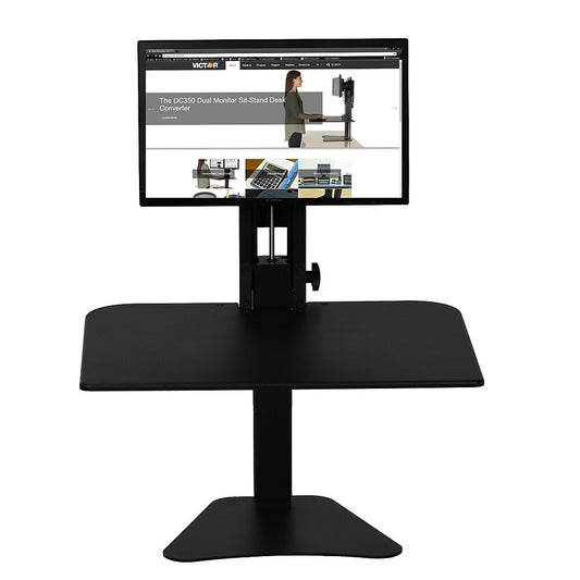 Bureau debout manuel Victor High Rise pour écran simple (DC300)