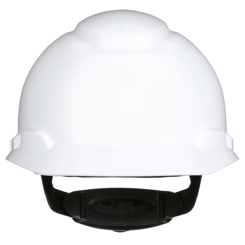 3M SecureFit Hard Hat with 4-Point Pressure Diffusion Ratchet Suspension - White