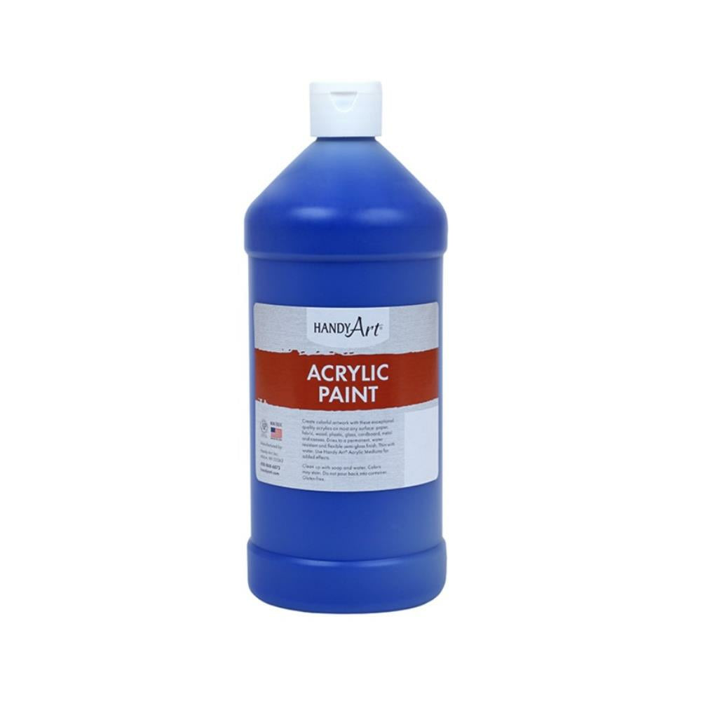 Handy Art Acrylic Paint, Ultramarine Blue, 946ml