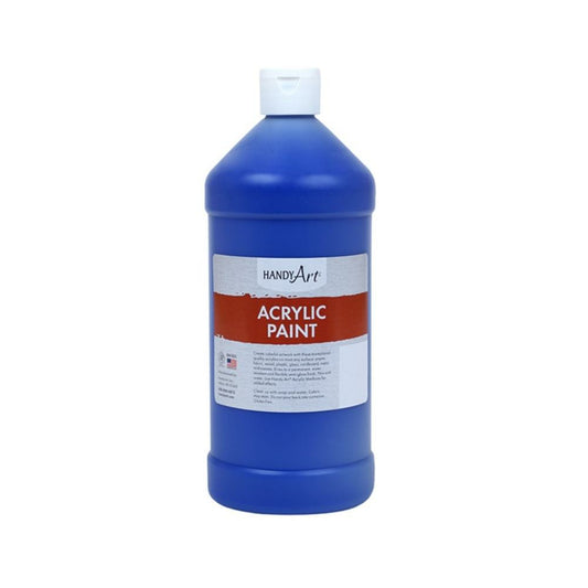 Peinture acrylique Handy Art, bleu outremer, 946 ml