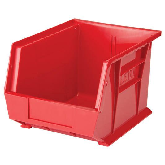 Kleton Stack & Hang Bin - 8-1/4" W x 7" H x 10-3/4" D - Red