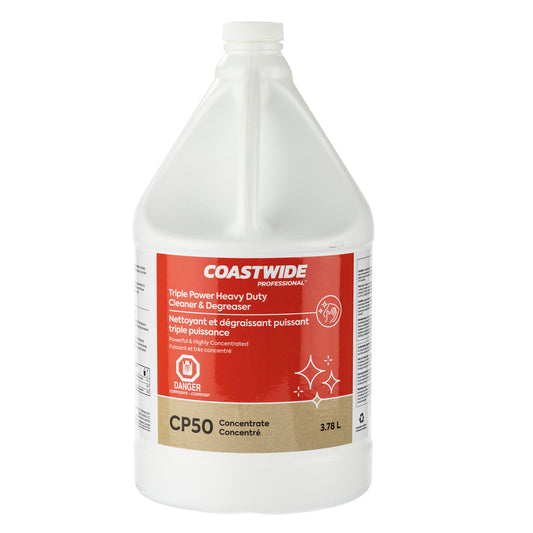 Coastwide Professional CP50 Triple Power Heavy Duty Cleaner & Degreaser - 3.78 L