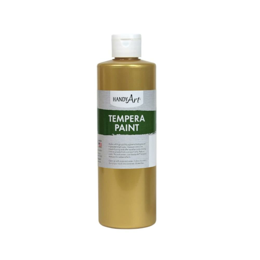 Couleurs métalliques Funstuff Tempera liquide dorée