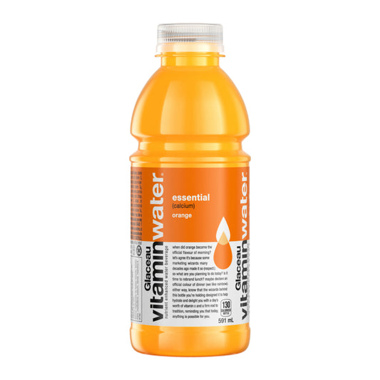 Glaceau Vitaminwater essential Bottles - 591 mL - 12 Pack