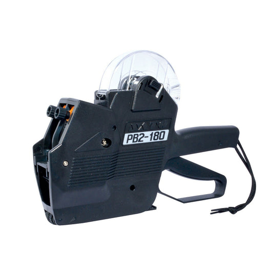 Eddie's Sato 2 Line 8 Character Hand Labeler - Black