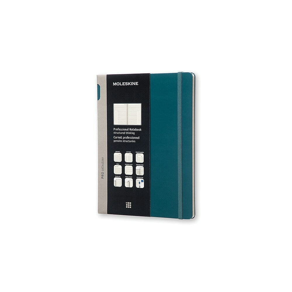 Moleskine Pro, Extra Large, Green, Hard Cover