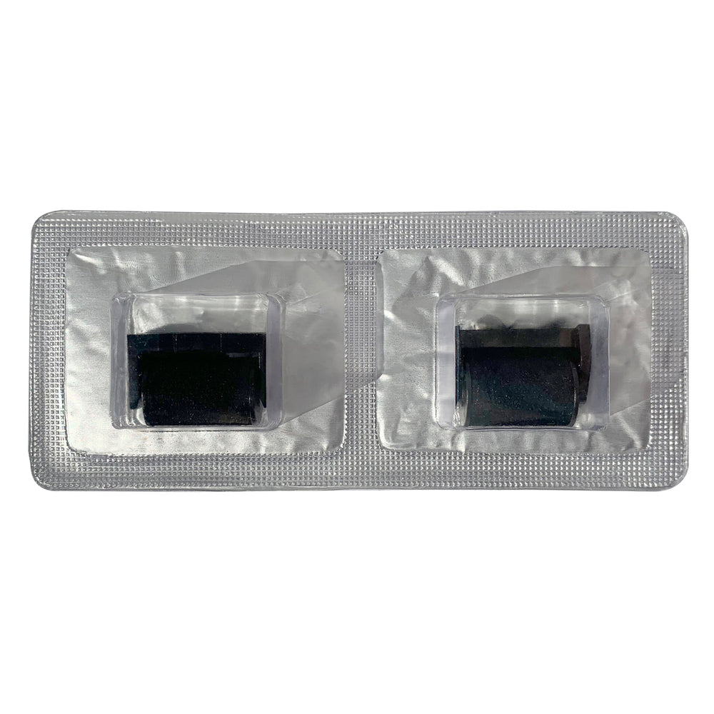 Rouleau encreur de rechange Garvey - Compatible avec les étiqueteuses Avery Dennison 216 et PB-2 - Noir - Lot de 2