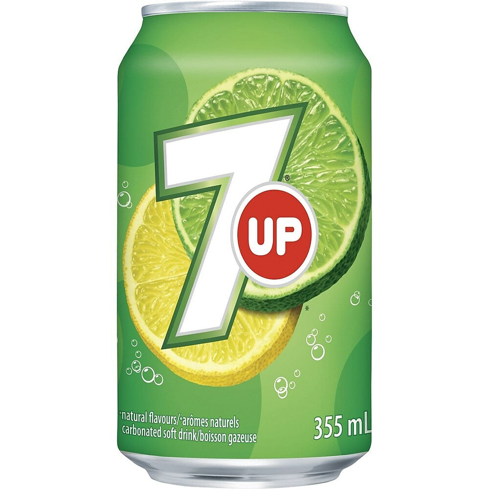 Canettes de 7UP 355 ml, paquet de 24