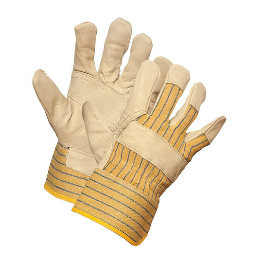 Forcefield Grain Cowhide Patch Palm Fitter's Glove - One Size