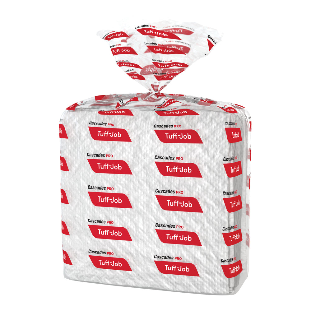 Cascades PRO Tuff-Job Scrim Reinforced Wipers - 1/4 Fold - 18 Packs of 50