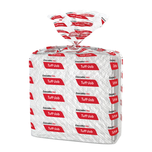 Cascades PRO Tuff-Job Scrim Reinforced Wipers - 1/4 Fold - 18 Packs of 50