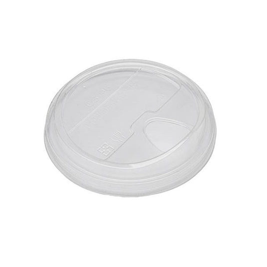 Eco-Packaging Flat Lid with Large Sippy Hole - 98mm - 1000 Pack