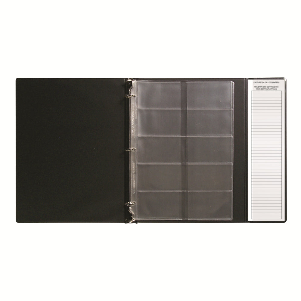 Blueline Business Card Holder - Black