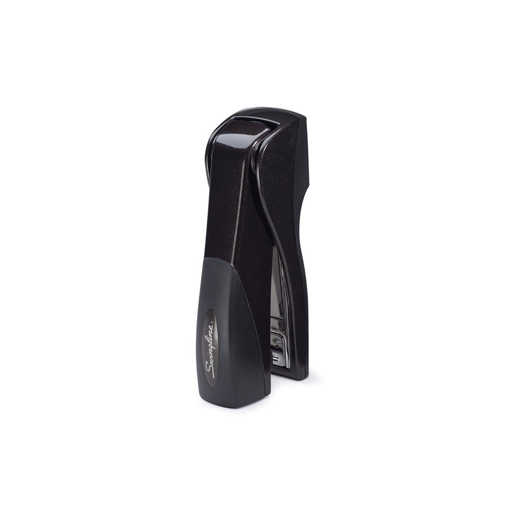 Swingline Optima Compact Grip Half Strip Stapler - 25 Sheets - Black