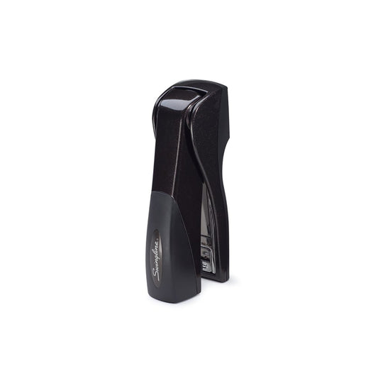 Agrafeuse demi-bande Swingline Optima Compact Grip - 25 feuilles - Noir