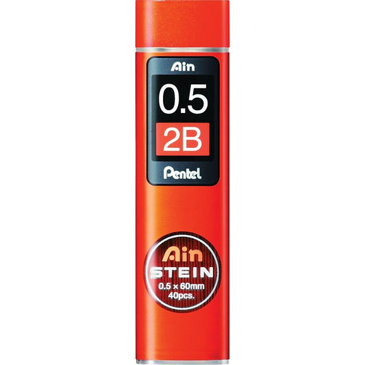 Recharges de mines Pentel Ain Stein 0,5 mm, 2B