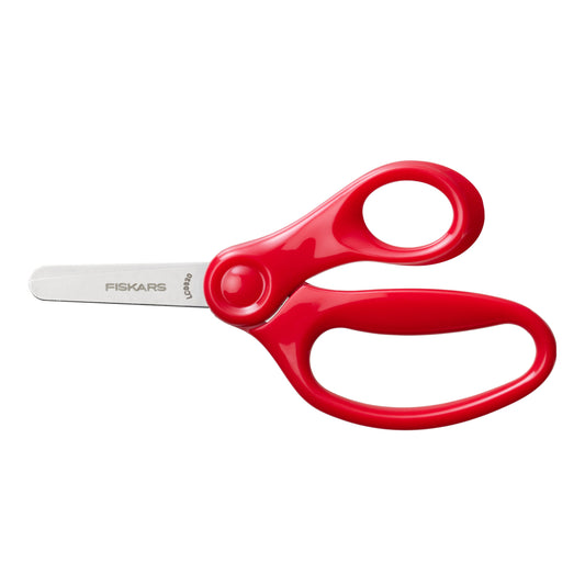 Ciseaux Fiskars à pointe émoussée pour enfants de 12,7 cm (5 po) - Rouge