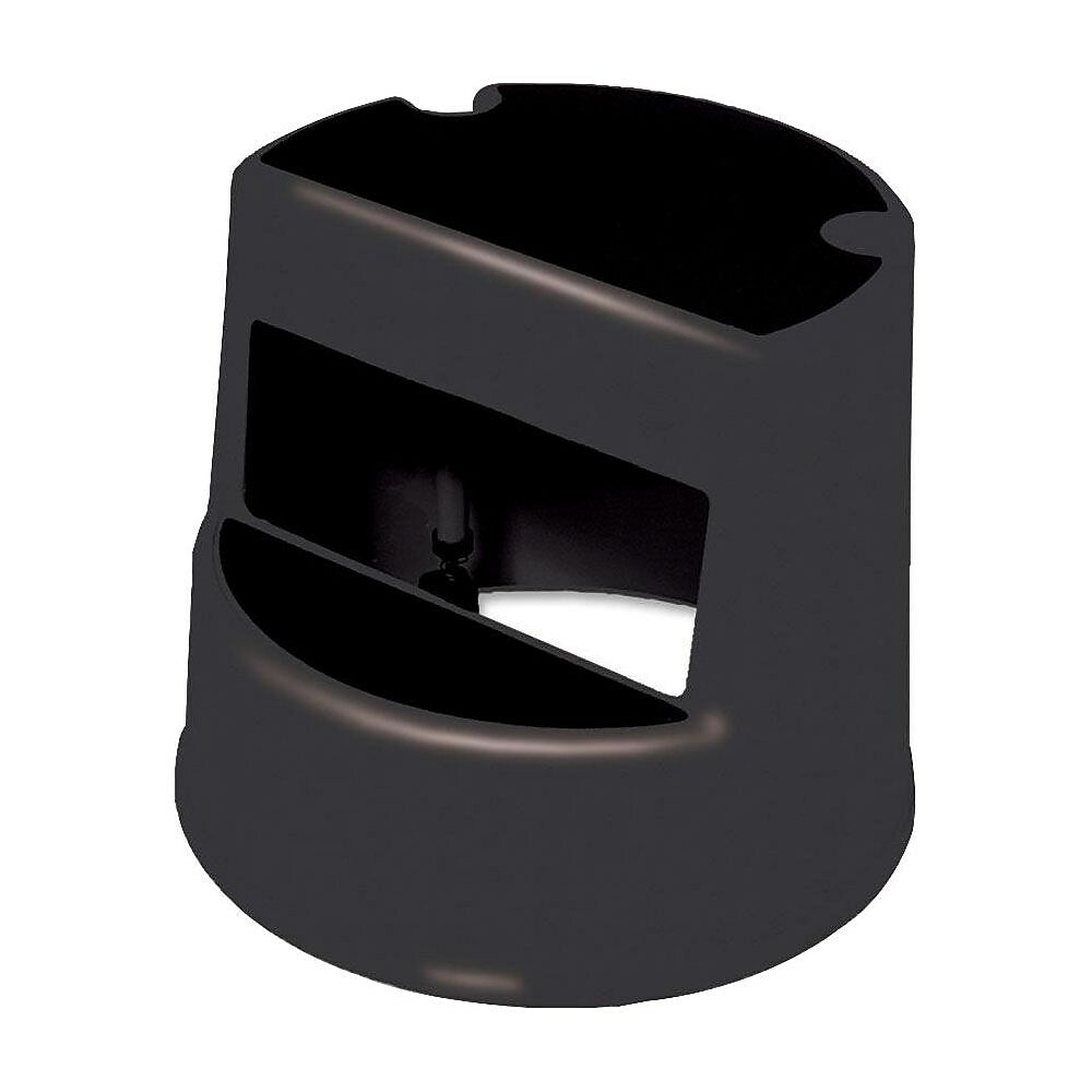Escabeau mobile Rubbermaid à deux marches, 40,6 x 33 cm, noir