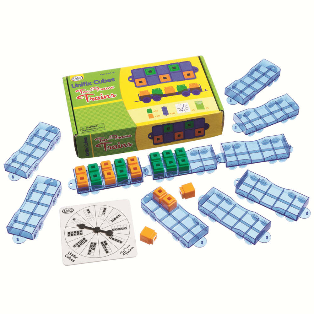 Didax Ten-Frame Trains Activity Set