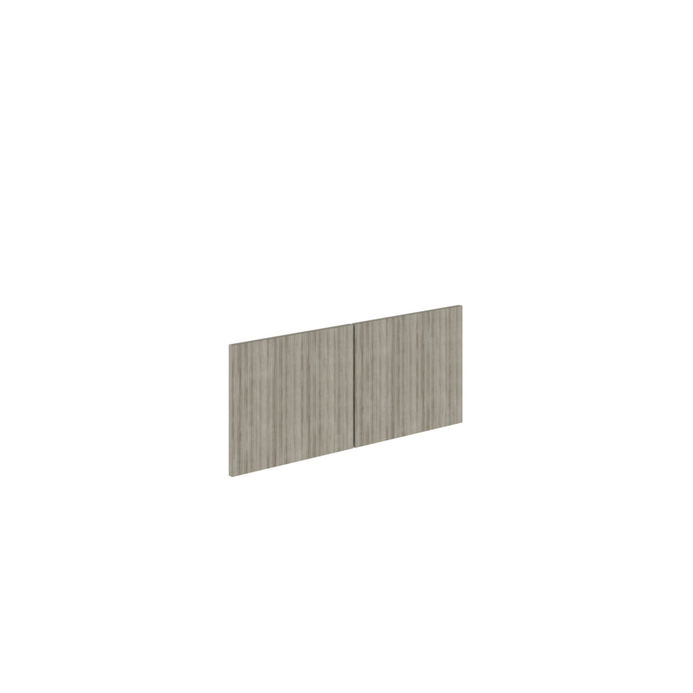 Offices to Go Newland 36" Laminate Doors for 72" Hutch - Light Grey