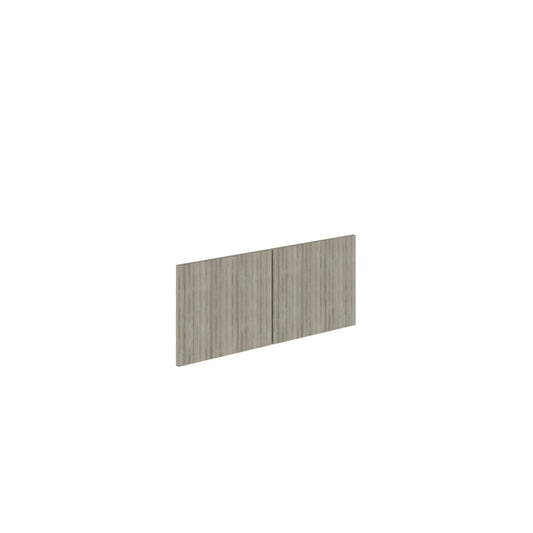 Portes stratifiées Offices to Go Newland 36" pour armoire 72" - Gris clair