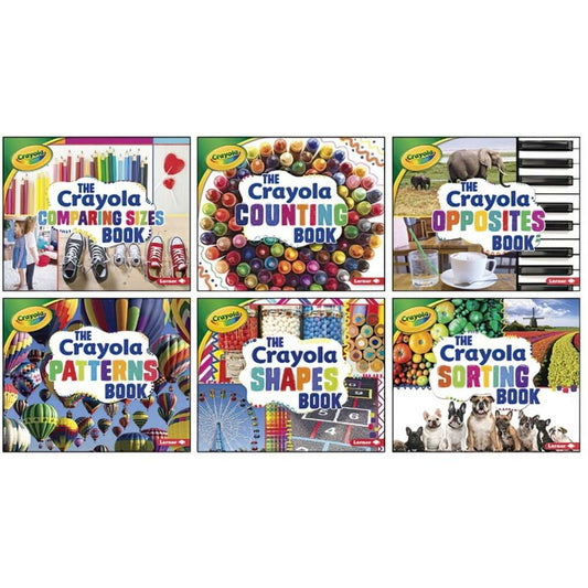 Firefly Books Crayola Concepts Book Set