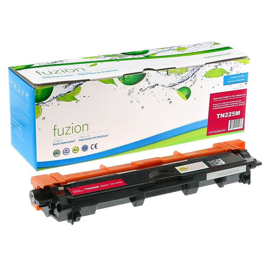 fuzion Brother TN225M Compatible Toner Cartridge - High Yield - Magenta