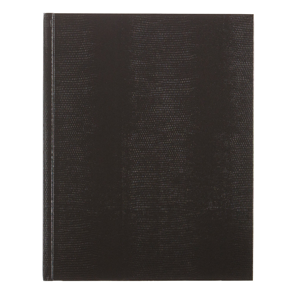 Journal exécutif ligné Blueline - 11" x 8 1/2" - Noir