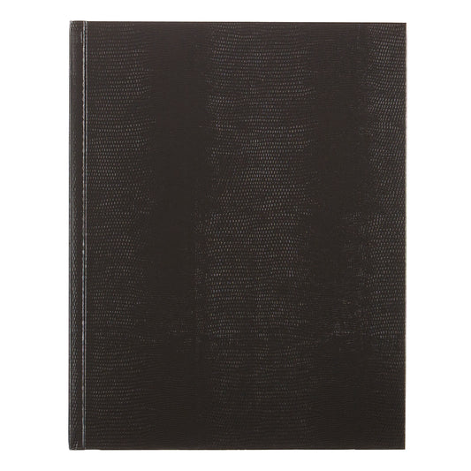 Journal exécutif ligné Blueline - 11" x 8 1/2" - Noir