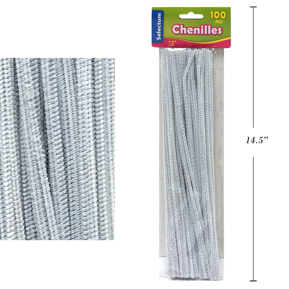 Nettoyeurs de tuyaux Selectum - 12" - Blanc - Paquet de 100