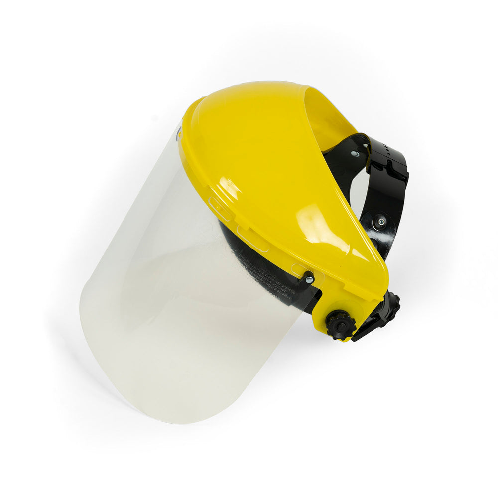 Honeywell Latoplast Ratchet Headgear - Clear Flat Visor - 10 Pack