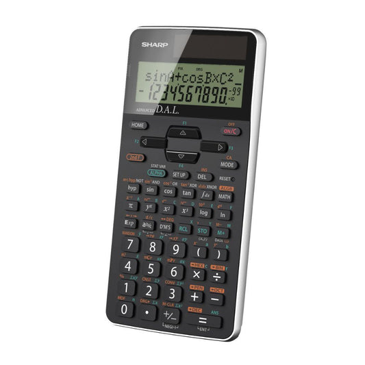 Sharp EL546XTSL 470 Functions 12-Digit Scientific Calculator - Black