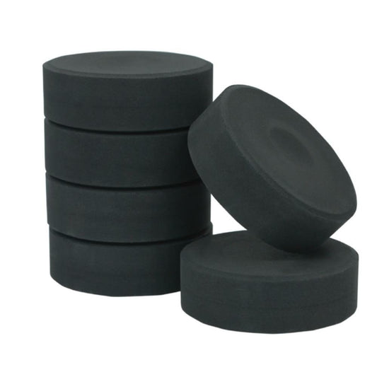 Tempera Paint Block Black, 6/pkg