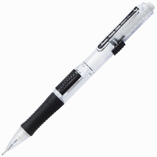 Pentel Quick Click Mechanical Pencil - 0.7mm - Black Barrel - 12 Pack