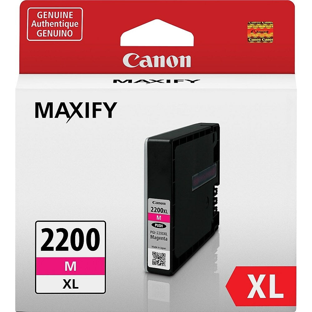 Canon PGI-2200 XL Magenta Ink Tank (9269B001), High Yield