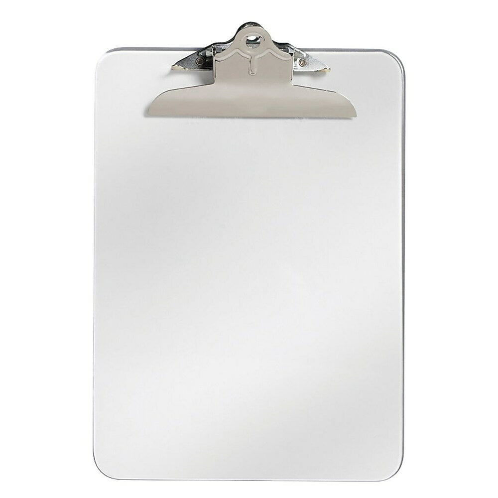Westcott Letter Size Clear Plastic Clipboard