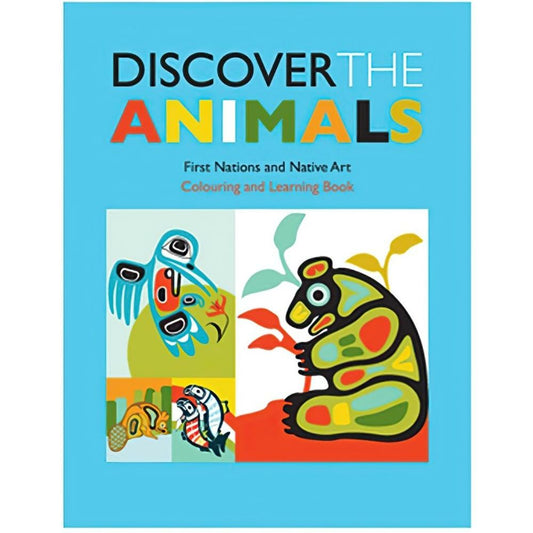 Colouring Book - Discover the Animals, 24 pages; 8.5" x 11"