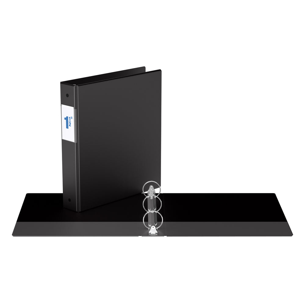 Davis Premium Economy Group 1.5" Round Ring binder - Black