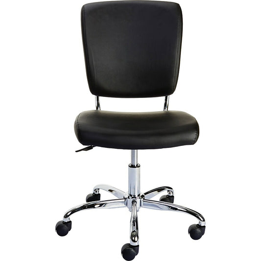 Staples Nadler Luxura Armless Office Chair - Black