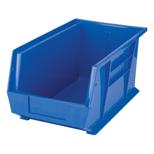 Kleton Stack & Hang Bin - 8-1/4" W x 7" H x 14-3/4" D - Blue